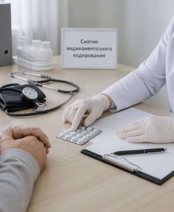 Снятие медикаментозного кодирования в Ростове от 5132 р. | Медзона